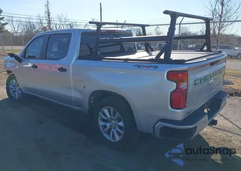 2021 Chevrolet Silverado 1500 4Wd Short Bed Custom from USA, damaged, VIN 3GCPYBEH2MG131546